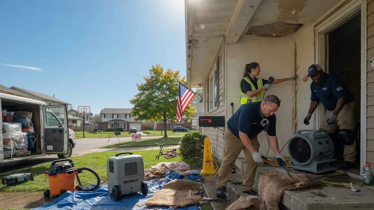 Water Damage Restoration in Hoven, SD near me